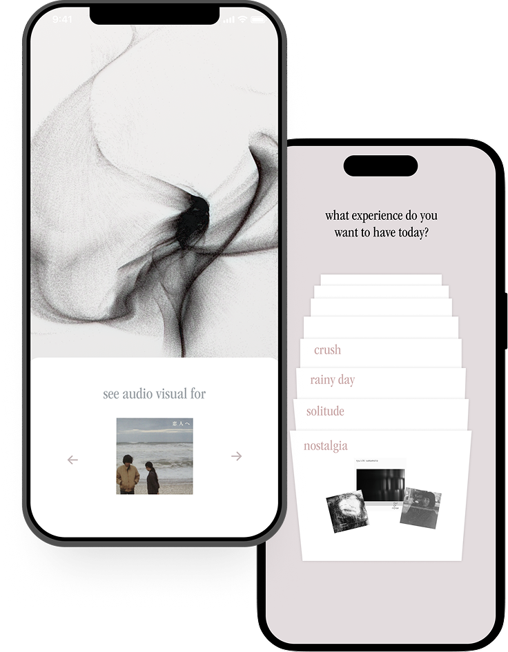 Soundrift app prototype
