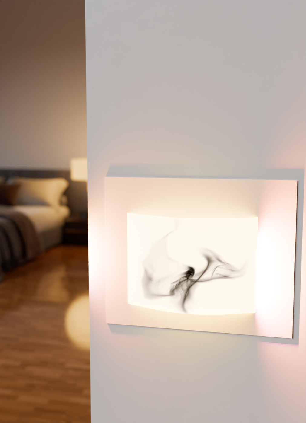 Soundrift lamp prototype